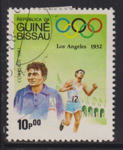 Guinea-Bissau 493 Olympic Running 1983