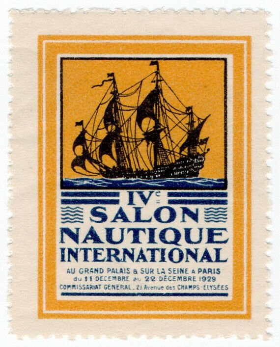 (I.B) France Cinderella : International Shipping Exhibition (Paris 1929)