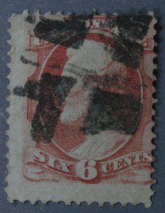 United States #159 VG Used Geometric Cancel