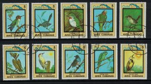 Caribic Birds 10v 1983 CTO SG#2950-2964