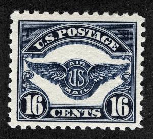 US Sc C5 Dark Blue 16¢ MNH Original Gum Airmail Well centered *Lot RL