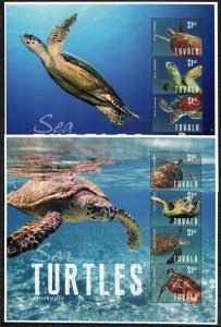 Tuvalu Stamp 1306-1307  - Turtles