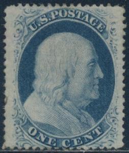 #24 VF OG HR DARK BLUE SHADE CV $140+ BT3496