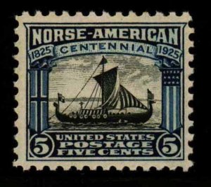 US.# 621  NORSE AMERICAN BOAT ISSUE OF 1925 - OGNH - VF/XF - $19.00 (ESP#616) 