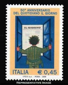 Italy Scott 2743 Mint never hinged.