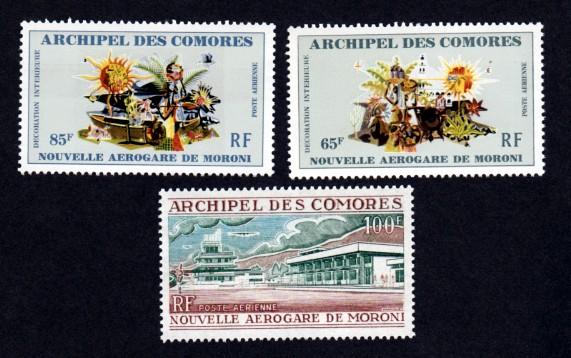 Comoro Islands # C39-C41 Mint NH!