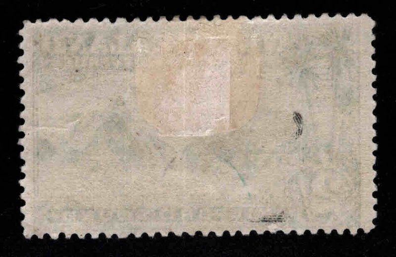 New Zealand Scott 82,SG 258 MH*  1898 Milford Sound stamp CV $300