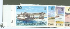 British Indian Ocean Territory #124-127  Single (Complete Set)