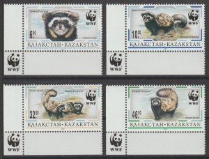 KAZAKHSTAN 1997 WWF SG 579/82 MNH