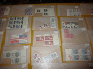 US COLLECTION IN PACKETS, ALL MINT MOSTLY MNH