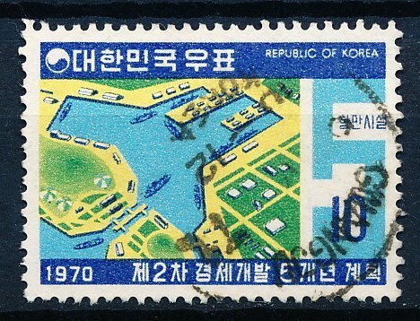 Korea #740 Single Used
