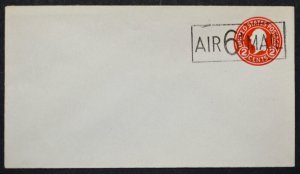 1945 US Sc. #UC8 die 1 air mail envelope, surcharged, mint, good shape