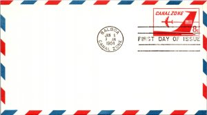 January 6, 1984 Canal Zone First Day Postal Stationary ( Postal History ), 1984