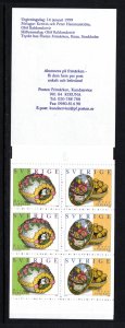 SWEDEN  SC# 2322a  COMPLETE BOOKLET  FVF/MOG