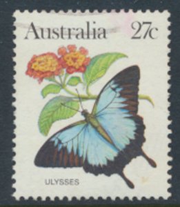 Australia - SG 791  SC# 875  Used Wildlife Butterfly 1983 see details & scan