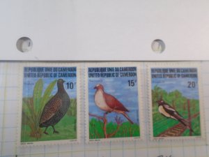 Cameroon  #  714-16  MNH   Birds