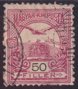 HUNGARY 79a 50f lake UVG SINGLE FROM 1904