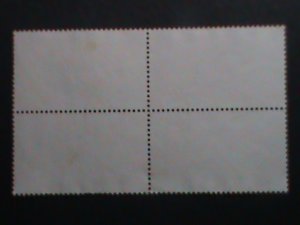 ​NEW ZEALAND-1971-SC#475-10TH ANNIVERSARY ANTARCTIC TREATY-USED BLOCK OF 4  VF