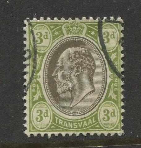 Transvaal #272 Used 1904 Single 3p Stamp