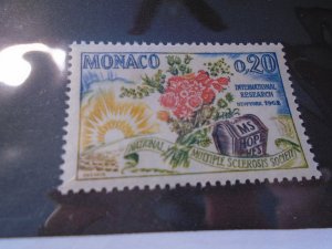 Monaco  #  506  MNH     Flowers