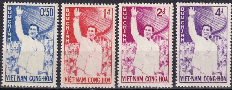 Vietnam #158-61 MNH CV $6.10  (Z8126)