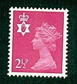 Northern Ireland - #NIMH1 Machin Queen Elizabeth II - MNH