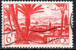 French Morocco 1947: Sc. # 231; Used Single Stamp