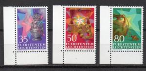 Liechtenstein 820-822 MNH