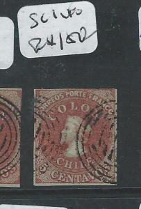 CHILE (P1906B) COLUMBUS 5C  SG1  VFU  STAMP 13/2