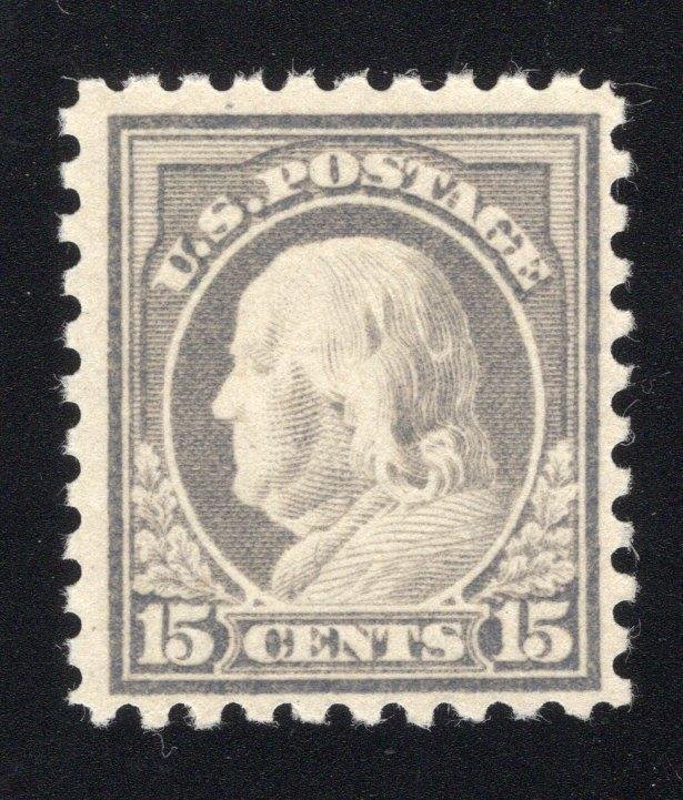 USA 1916 15¢  perf 10,unwmkd - OG MVLH - SC# 475 - Cats $170.00 (ref# 239052)