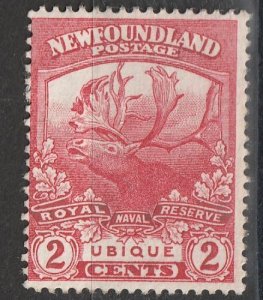 Newfoundland #116 Mint Light Hinge   (1370)