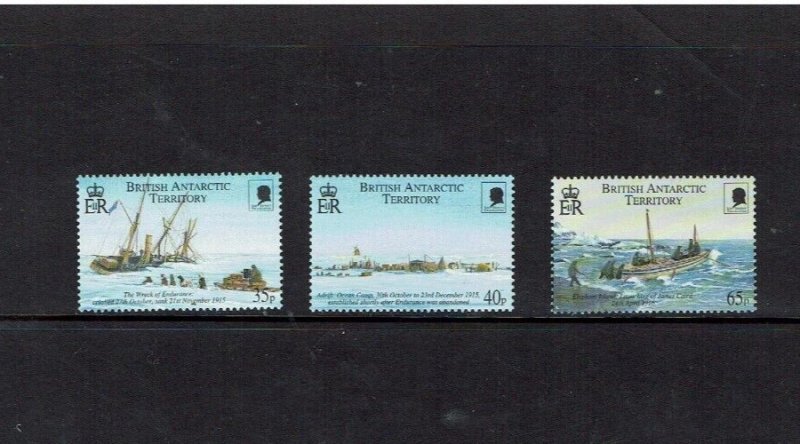 British Antarctic Territory: 2000 Shackleton Trans-Antarctic Expedition. MNH set