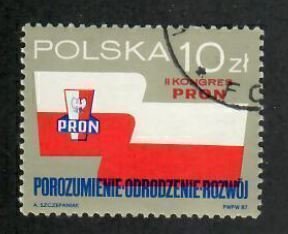 Poland; Scott 2797; 1987; Precanceled; NH