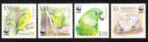 Jamaica  World  Wide  Fund  for  Nature 1054-57  MNH