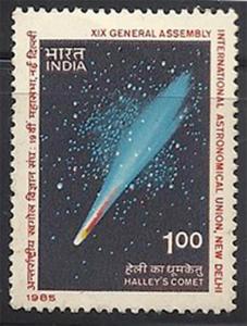 India. 1985.Hayley's comet. SC 1101 MNH SCV $3.25
