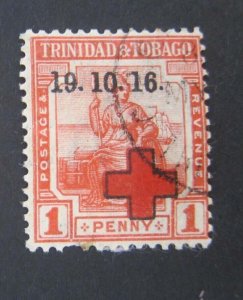 Trinidad & Tobago 1916 Sc B3 FU