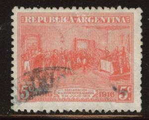 Argentina Scott 220 used