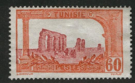 Tunis Tunisia Scott 49 MH* 1925 stamp 