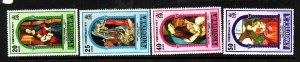 Anguilla-Sc#132-5-unused hinged set-id2-Christmas-Paintings-1971-