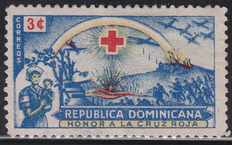 Dominican Republic 410 Red Cross 1944