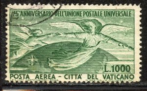 Vatican # C19, Used.