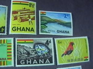 GHANA # 48-60-MINT/NEVER HINGED-COMPLETE SET------QEII------1959