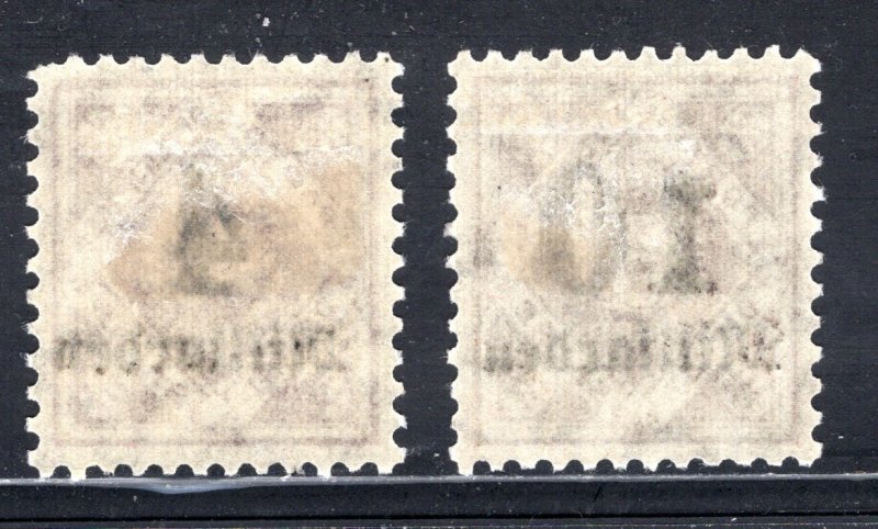 Wurttemberg #O87-O88 Unused VF  CV $7.75  ...   7020146