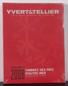 CATALOGUES 2008 World Yvert & Tellier , Vol 4 Guinee-Bissau to Lesotho. 