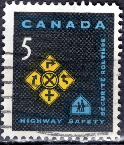 Canada; 1966: Sc. # 447: Used Cpl. Set