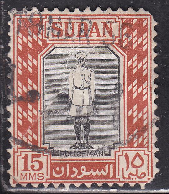 Sudan 104 Policeman 1951