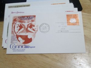 Canada #584 Kingswood FDC year 1972