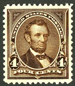 U.S. #269 MINT OG NH