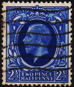 Great Britain. 1934 2 1/2d  S.G.443 Fine Used