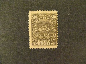 Colombia #265 unused creases a22.11 6482